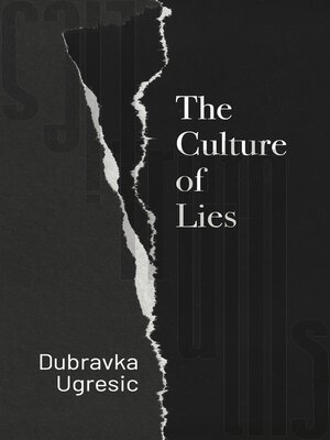 cover image of The Culture of Lies
